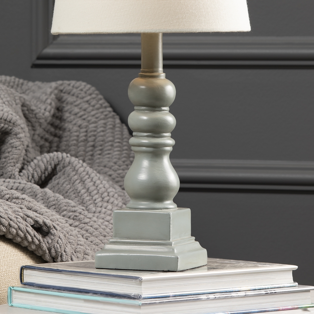Kids Abelle Gray Lamp - Thumbnail - Image 3