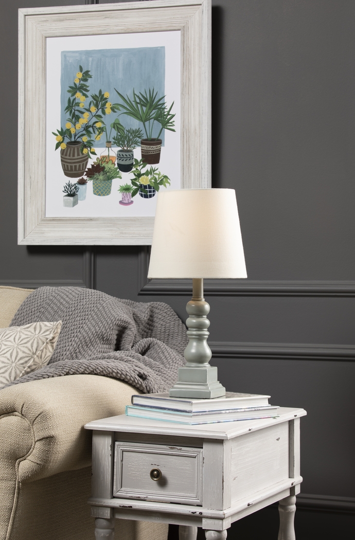 Kids Abelle Gray Lamp - Thumbnail - Image 4