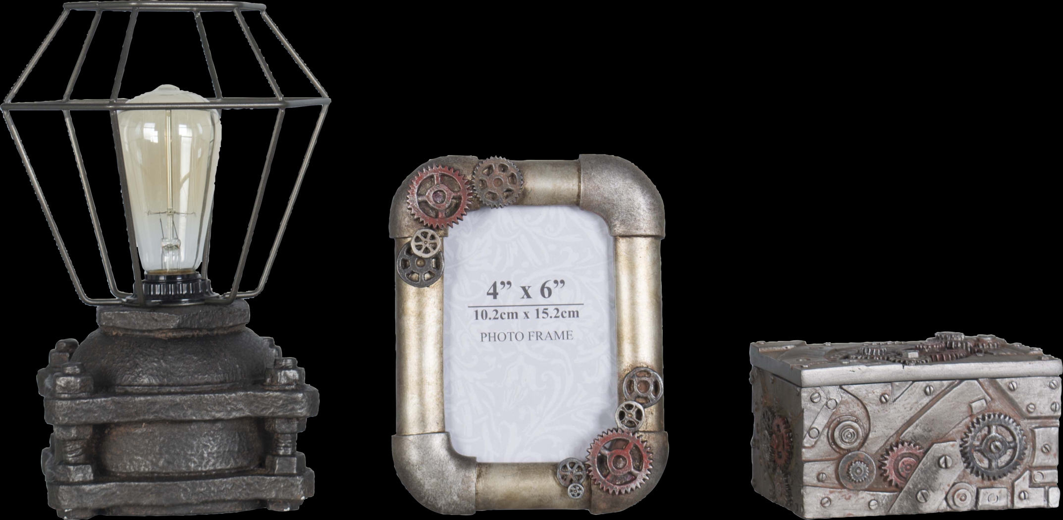 Kids Actin Brown 3 Pc Lamp Set - Thumbnail - Image 1