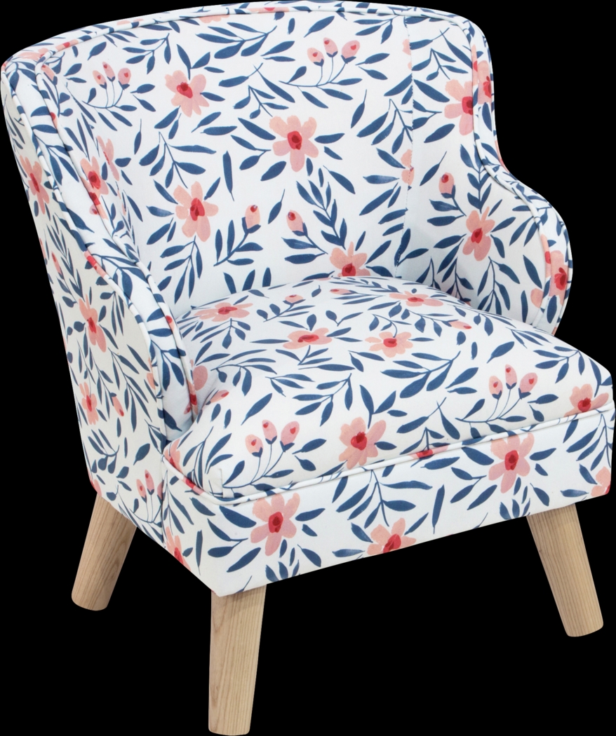 Adley Sky Toddler Accent Chair - Thumbnail - Image 1