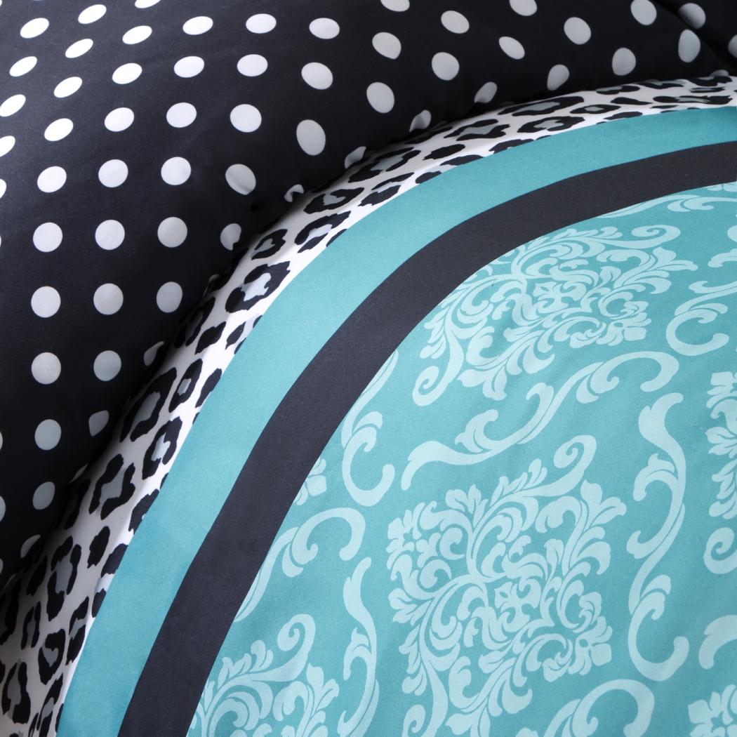 Kids Adrastea Teal Twin Comforter Set - Thumbnail - Image 5
