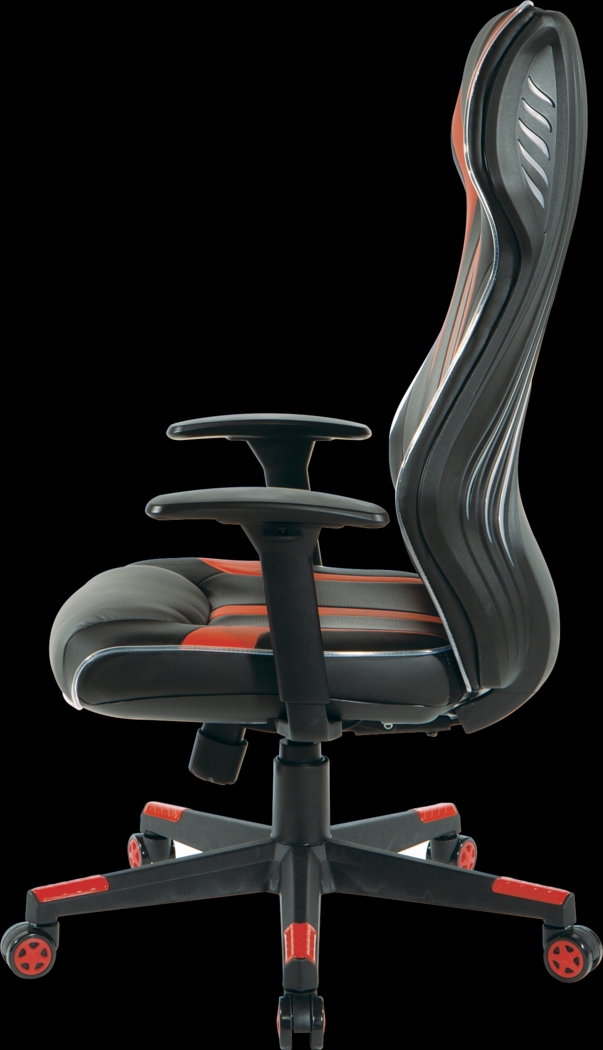 Kids Aeryn Black/Red LED Gaming Chair - Thumbnail - Image 10