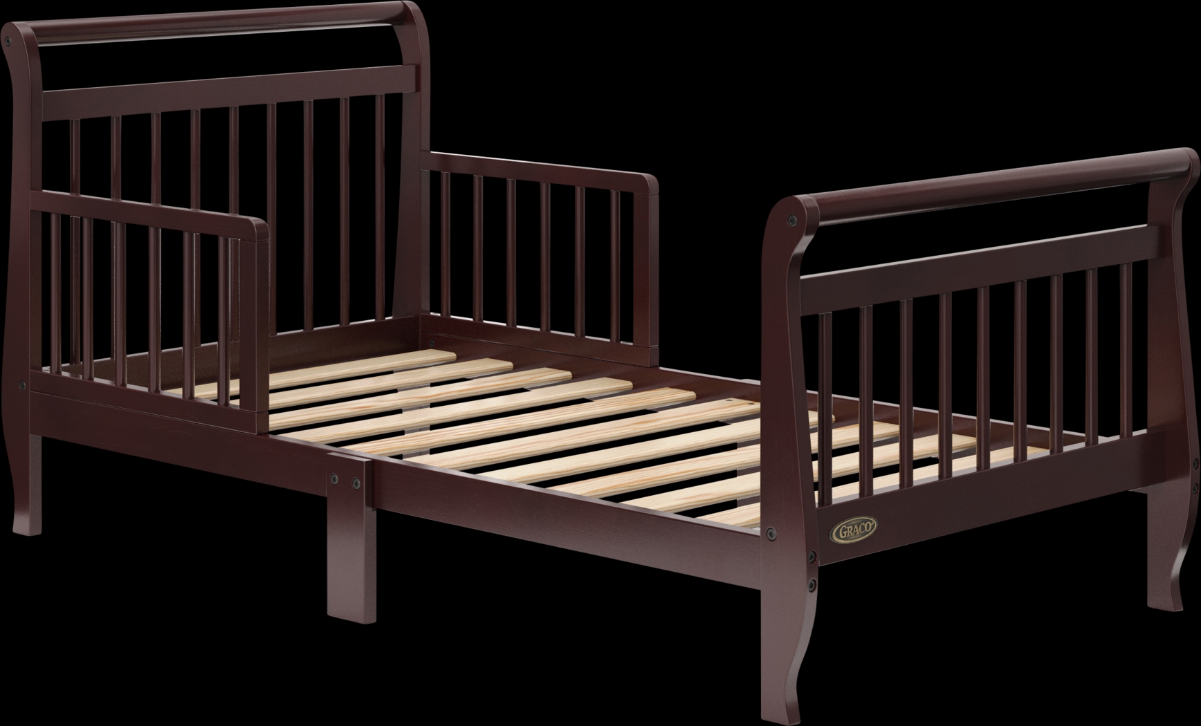 Kids Agoasi Espresso Toddler Bed - Thumbnail - Image 4