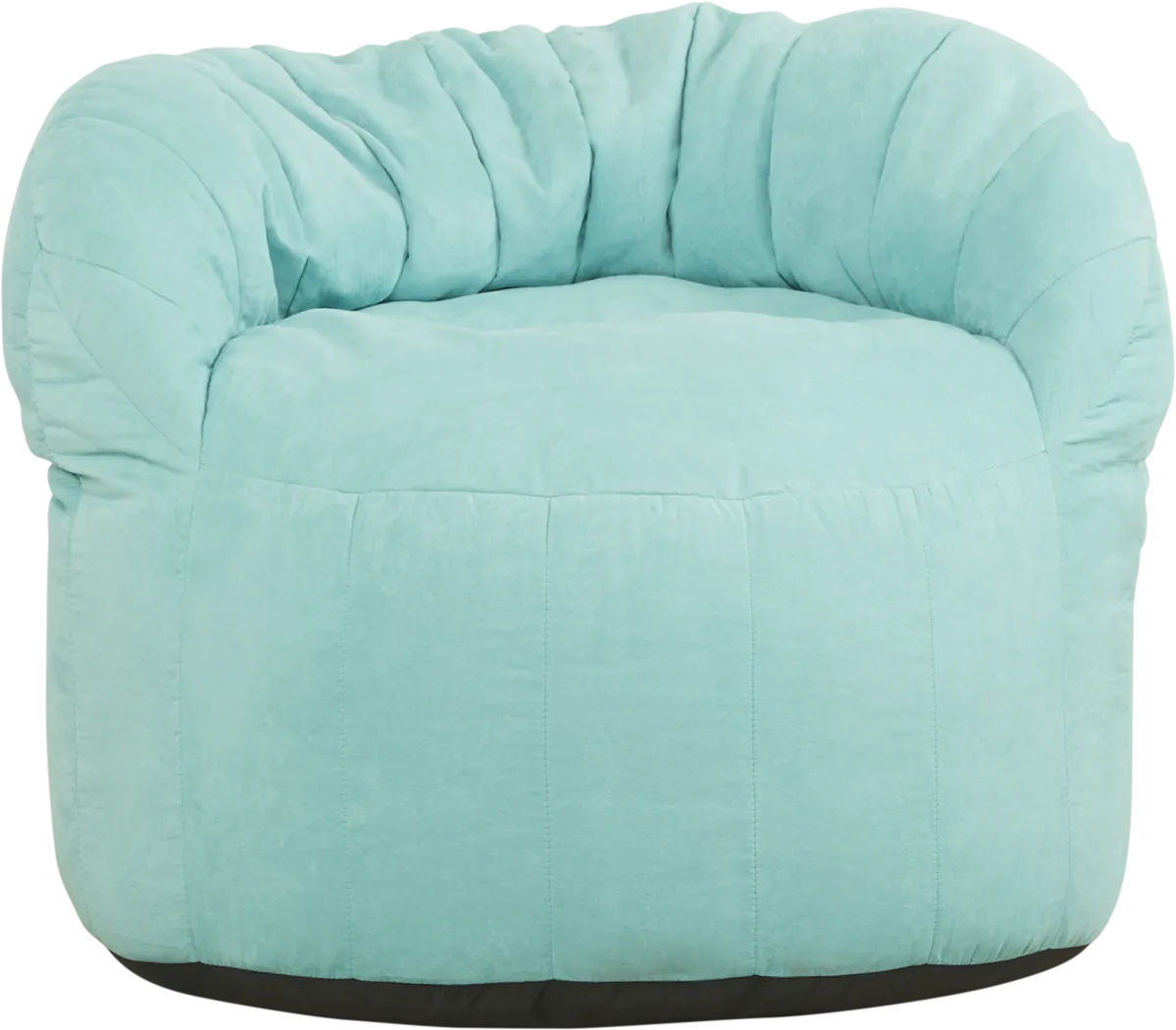 Kids Aidyn Teal Bean Bag Chair - Thumbnail - Image 2