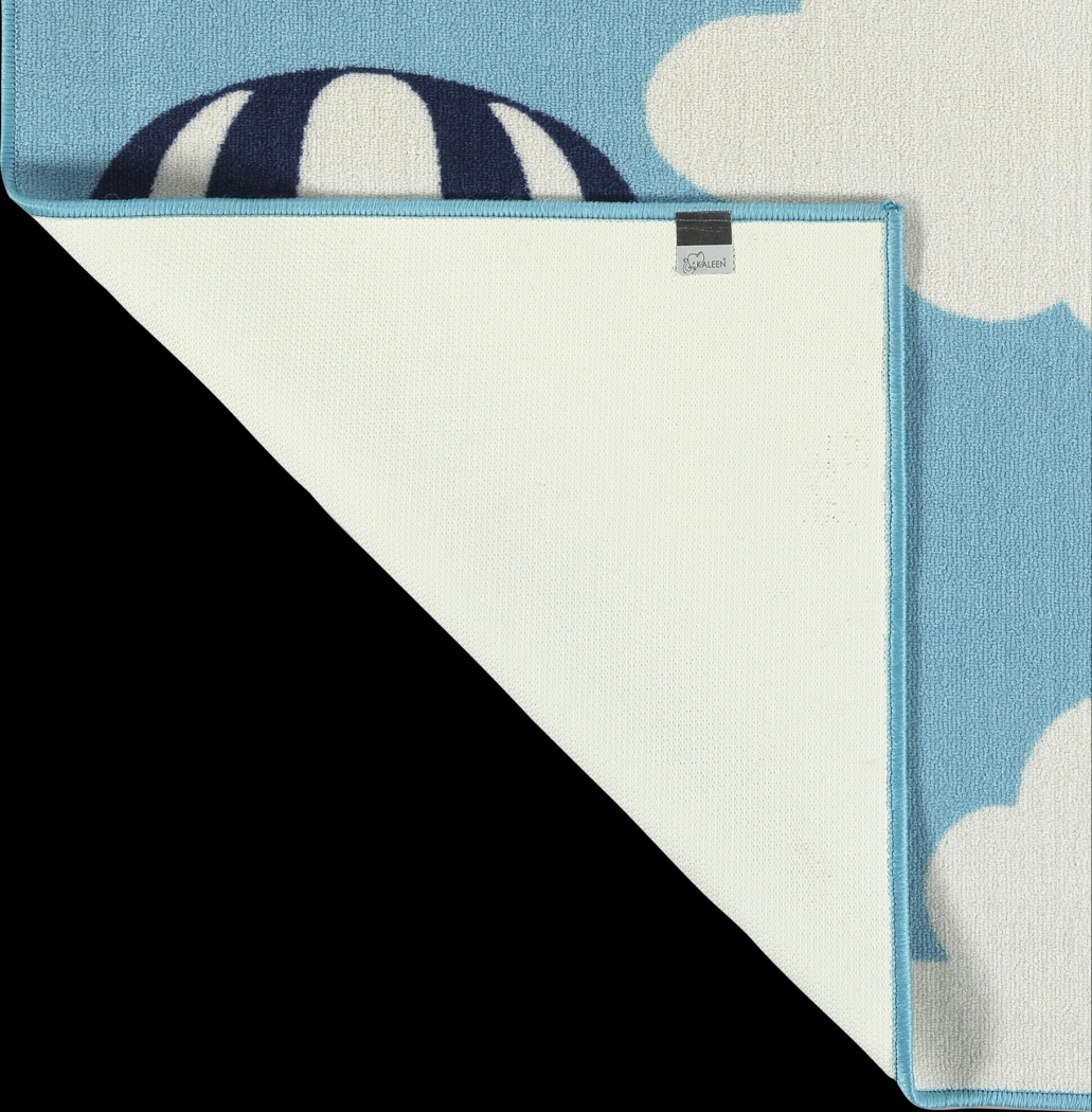 Kids Alburger Blue 5' x 7' Rug - Thumbnail - Image 4