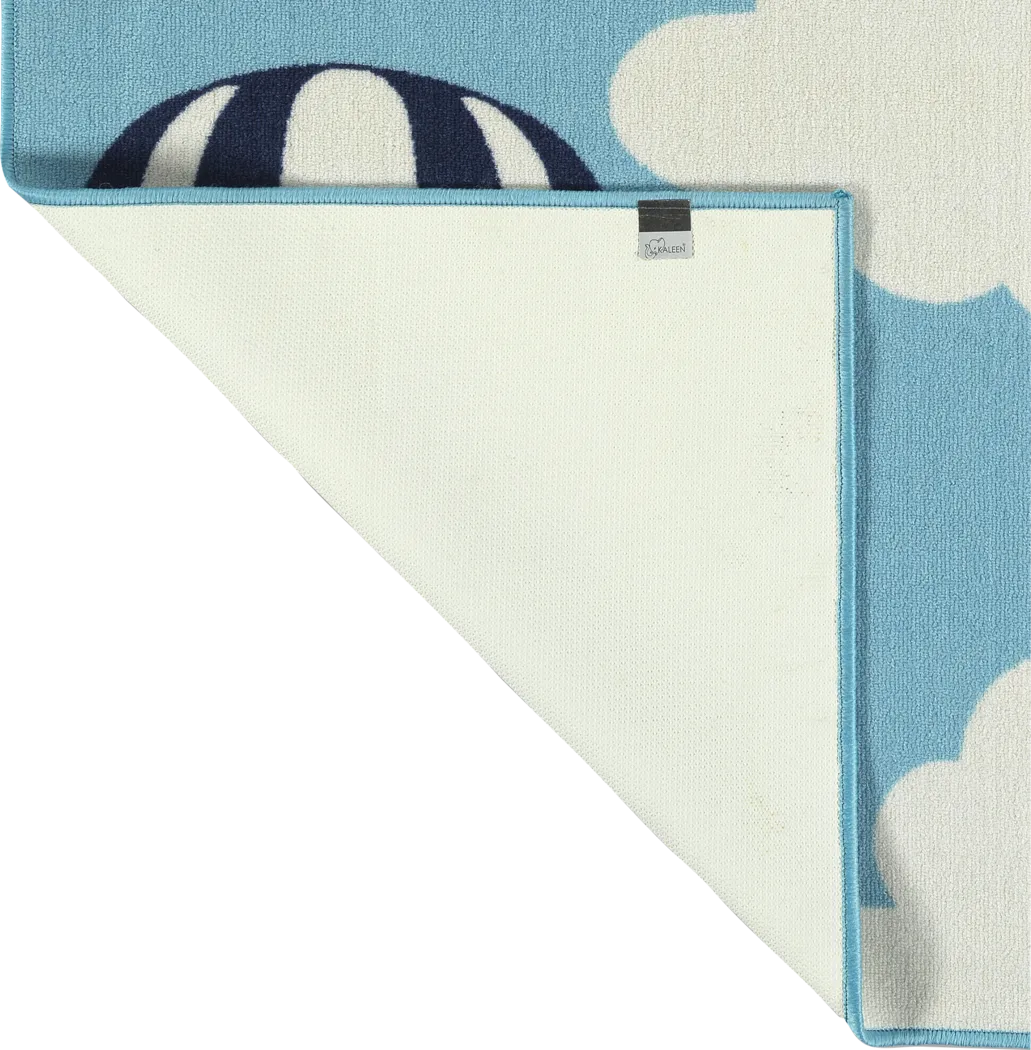 Kids Alburger Blue 7' x 9' Rug - Thumbnail - Image 4