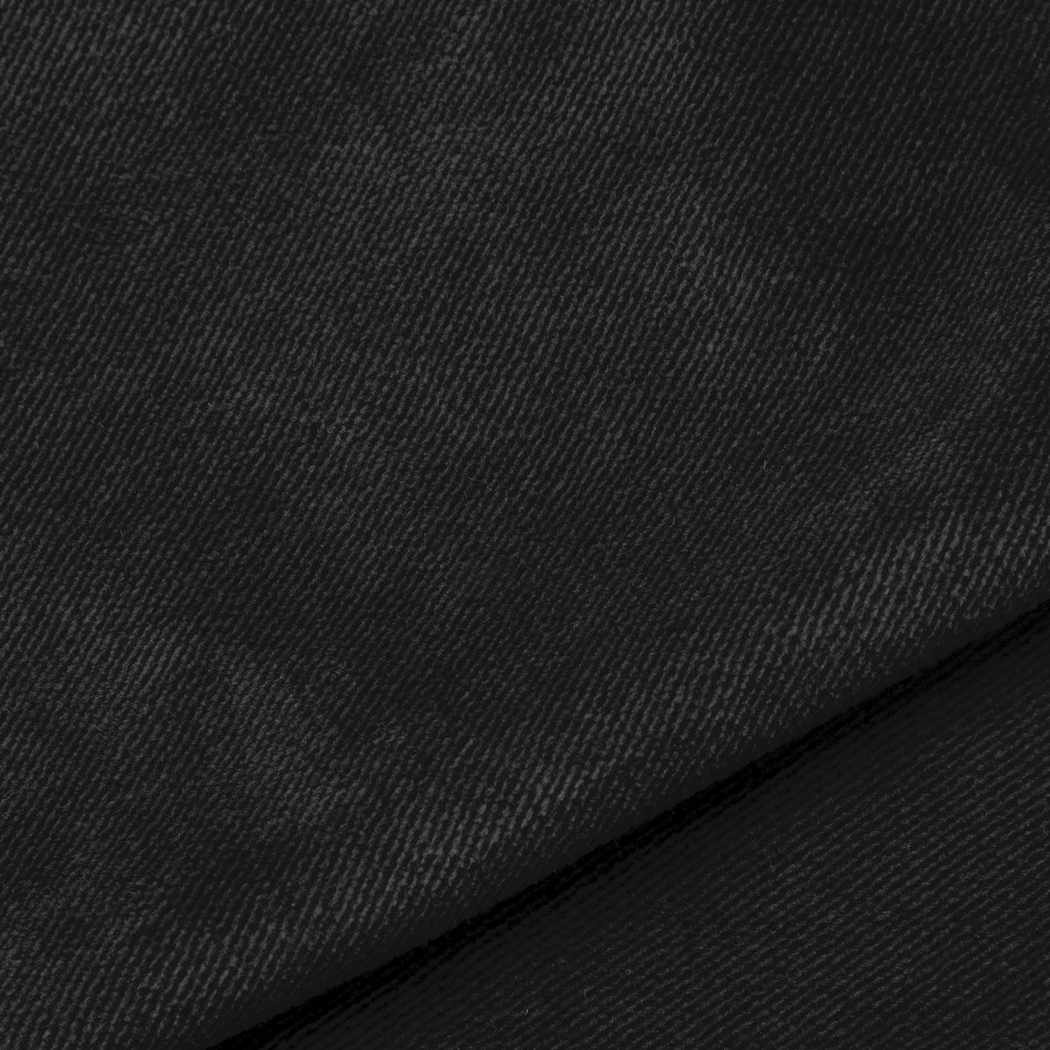 Alfy Black Convertible Sofa and Ottomans - Thumbnail - Image 8