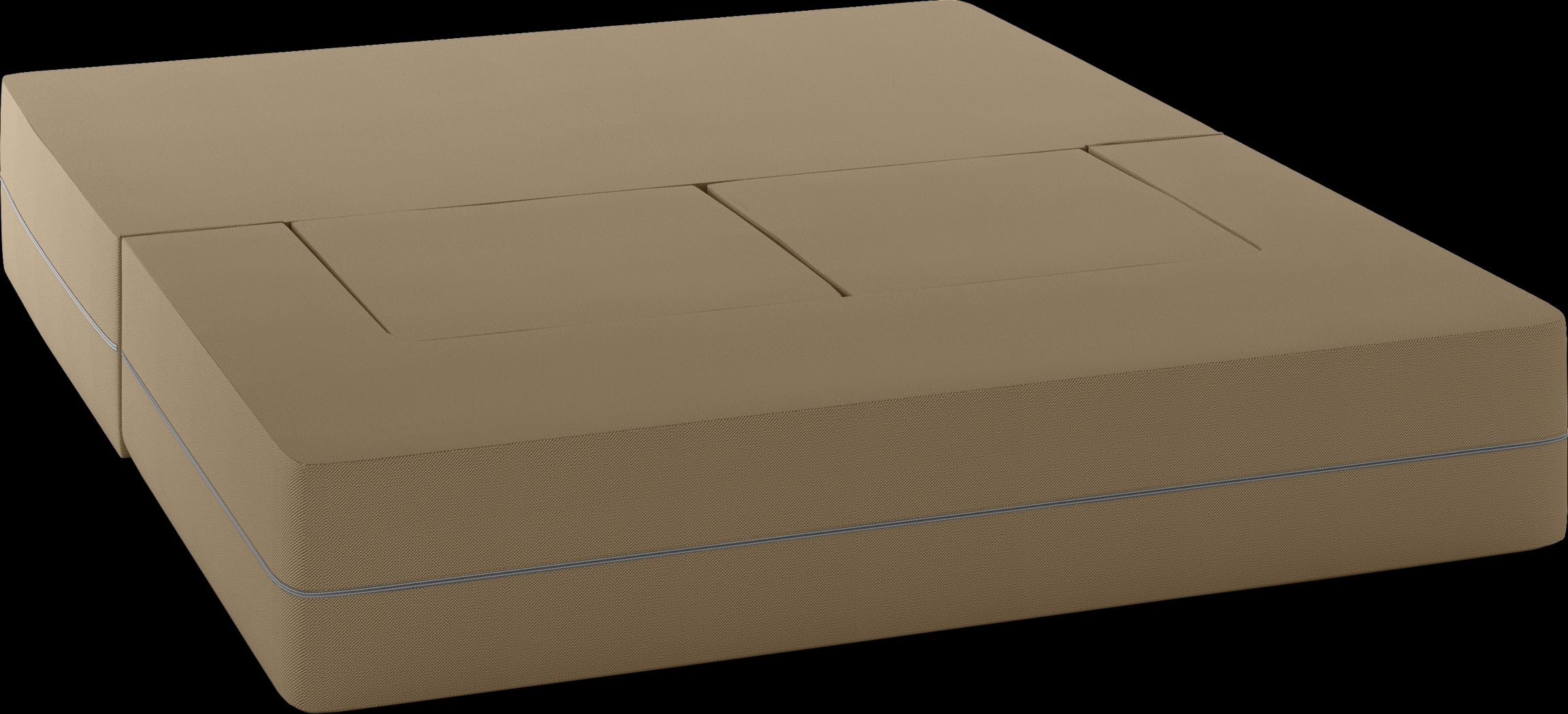 Kids Alfy Brown Loveseat & Ottomans Set - Thumbnail - Image 4