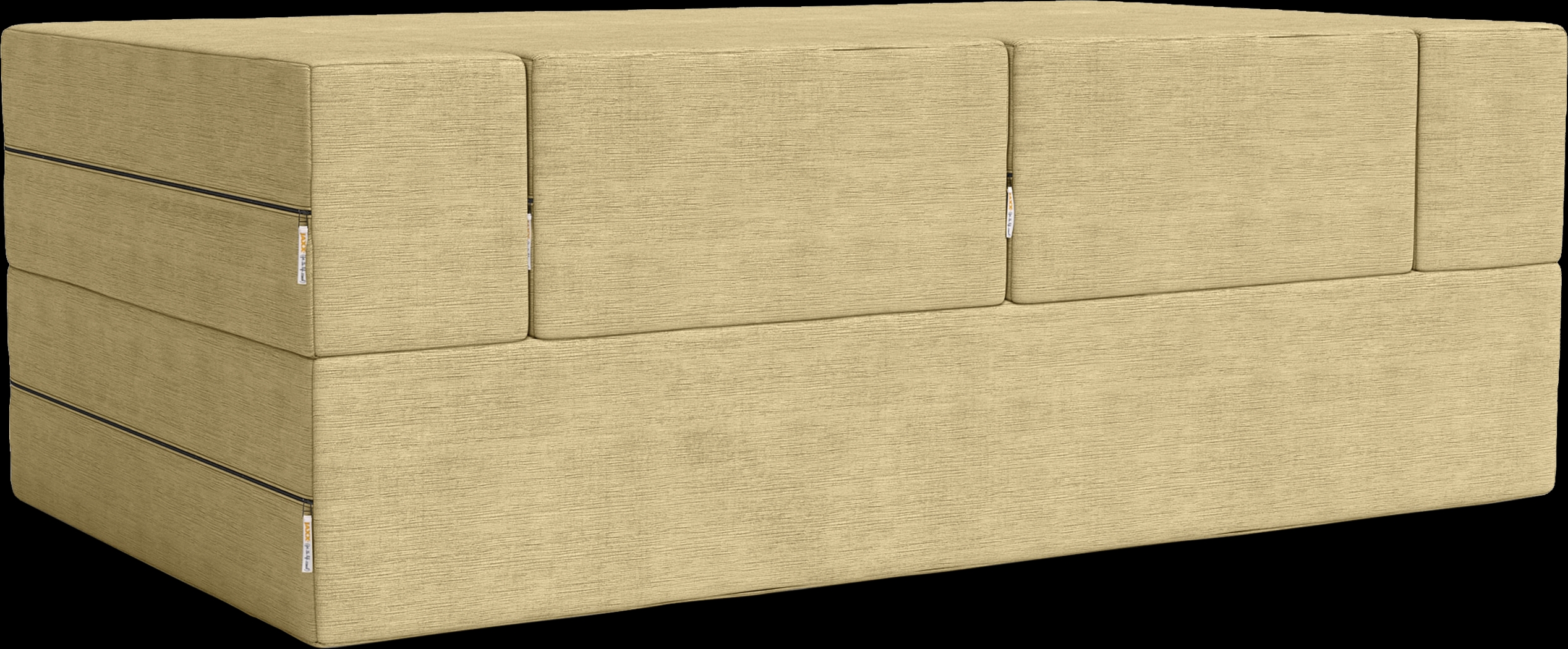 Kids Alfy Camel Loveseat and Ottomans, Set of 3 - Thumbnail - Image 9