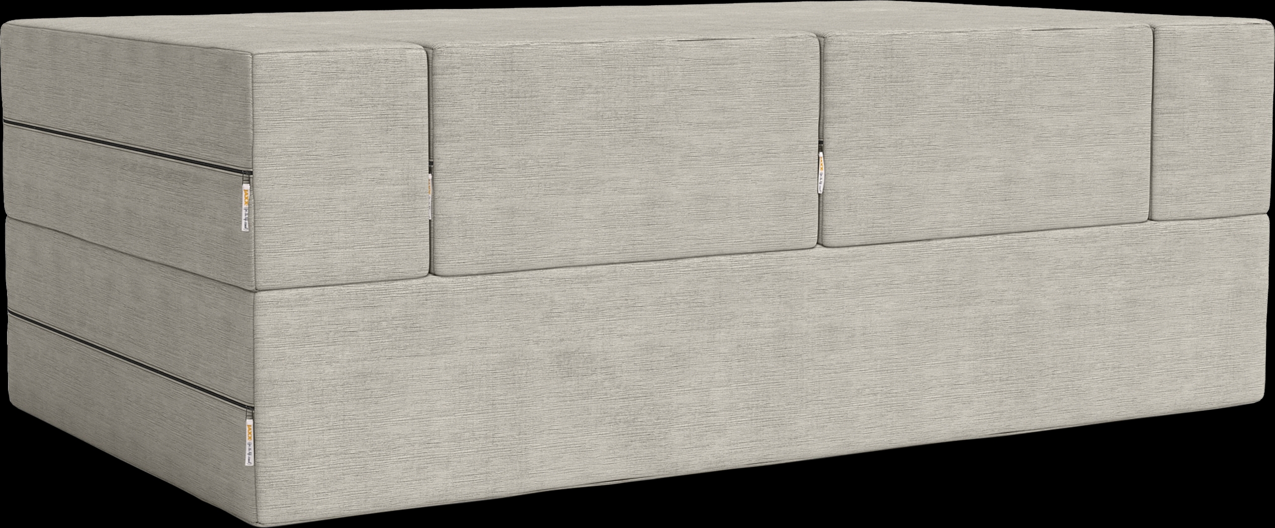 Kids Alfy Dove Gray Loveseat & Ottomans, Set of 3 - Thumbnail - Image 9