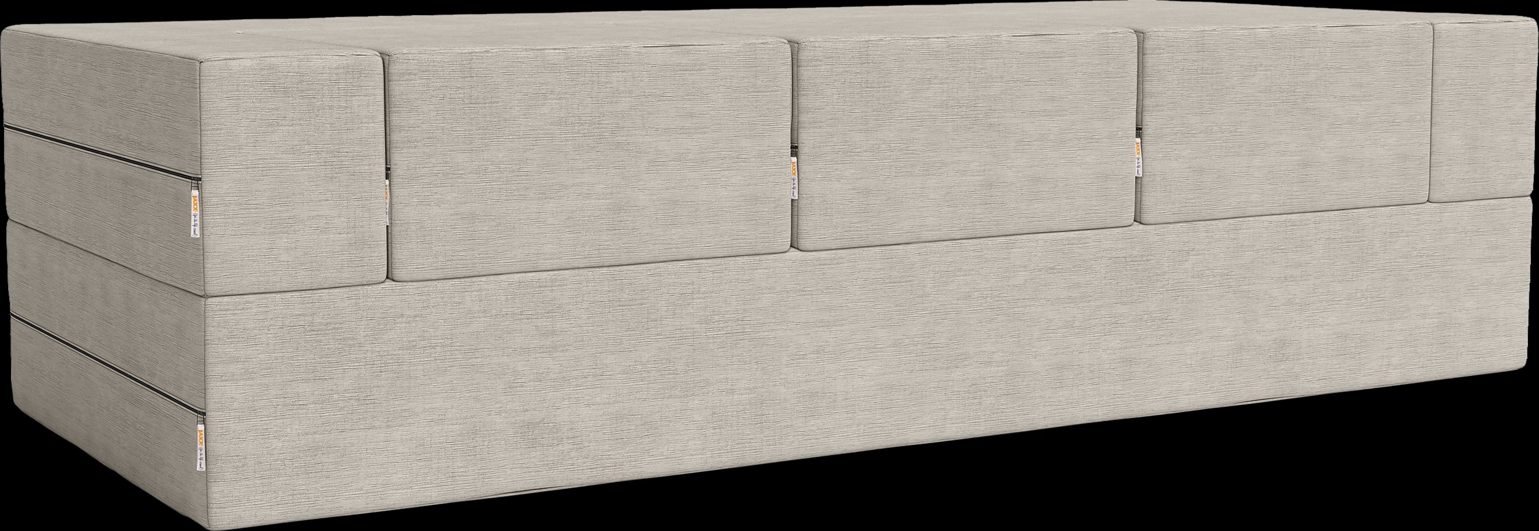 Kids Alfy Dove Gray Sofa & Ottomans, Set of 4 - Thumbnail - Image 5