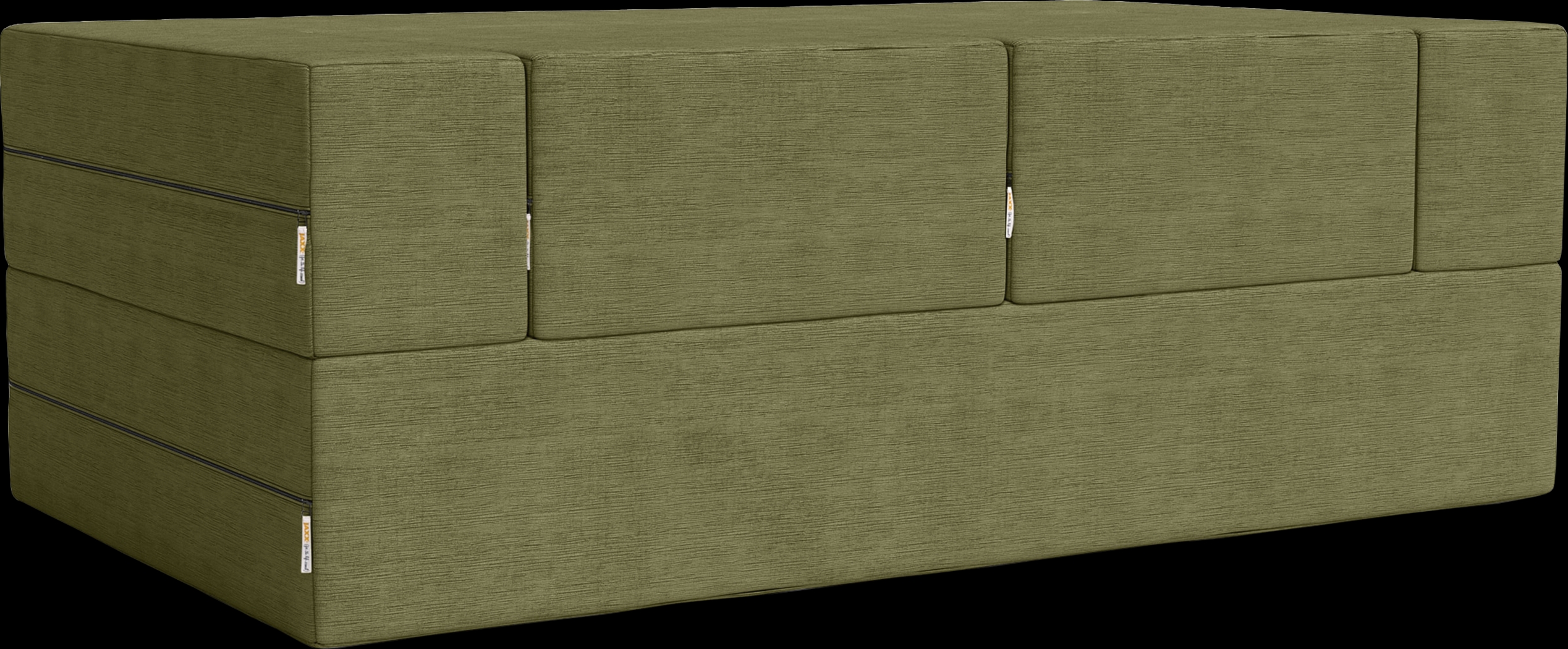 Kids Alfy Green Loveseat & Ottomans, Set of 3 - Thumbnail - Image 9