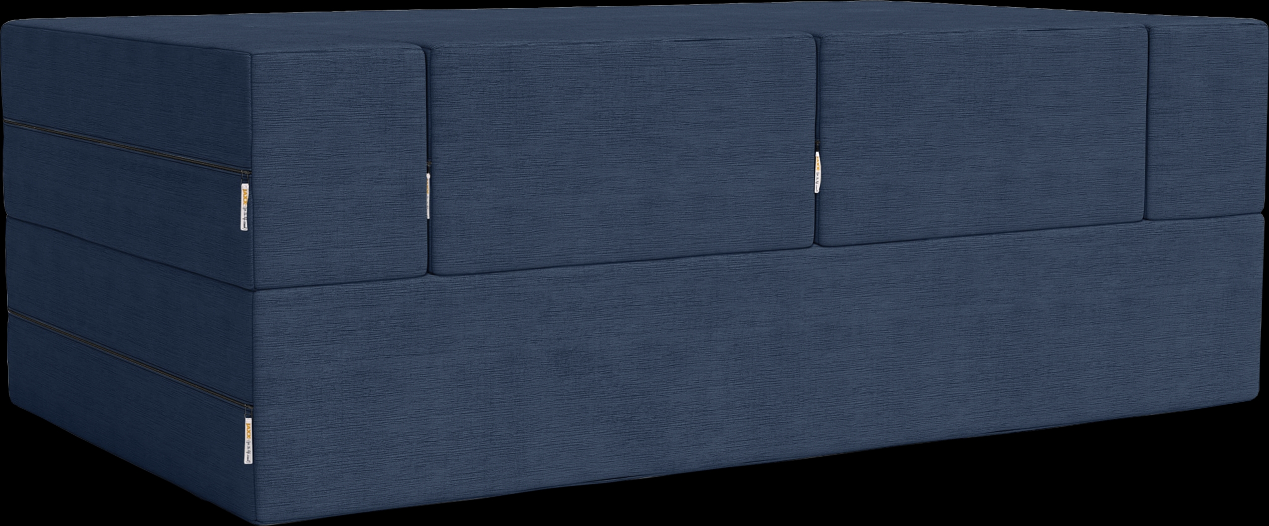 Kids Alfy Indigo Loveseat & Ottomans, Set of 3 - Thumbnail - Image 9