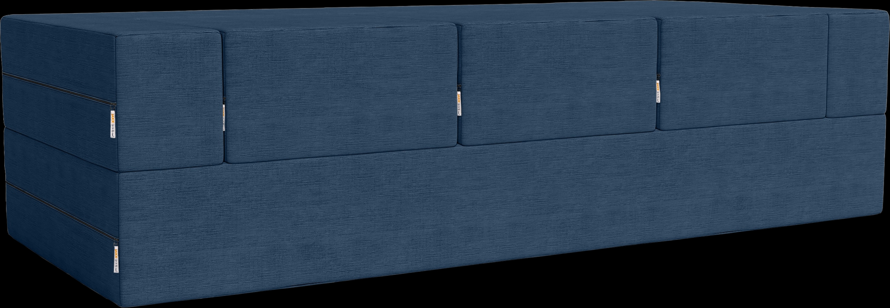 Kids Alfy Indigo Sofa & Ottomans, Set of 4 - Thumbnail - Image 5