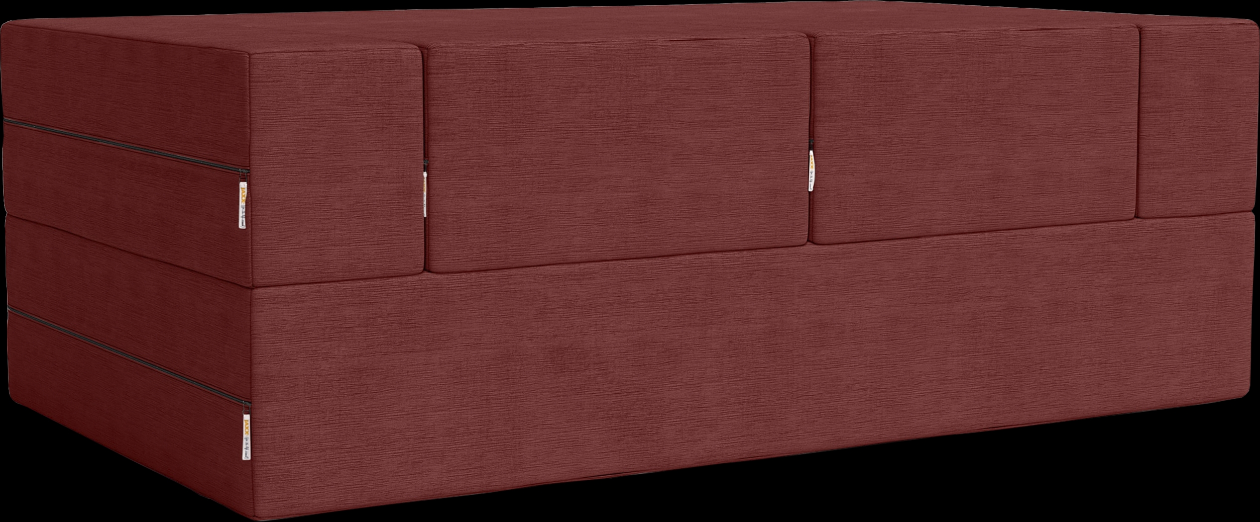 Kids Alfy Red Loveseat & Ottomans, Set of 3 - Thumbnail - Image 9