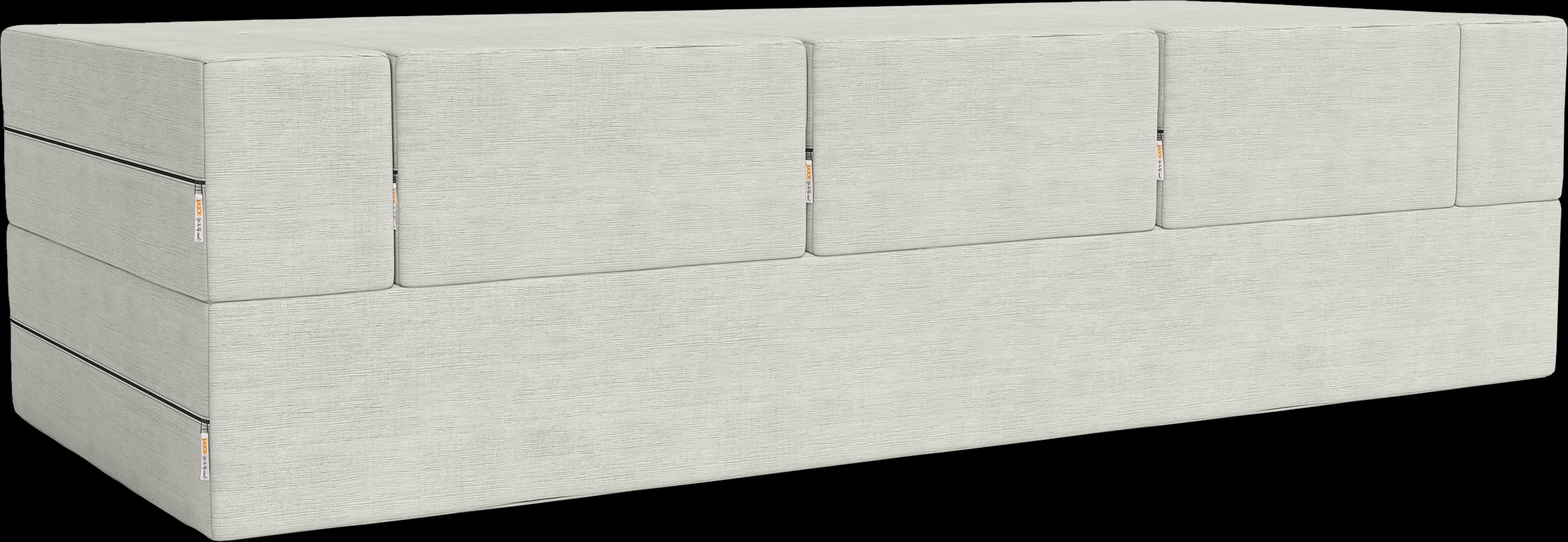 Kids Alfy White Sofa & Ottomans, Set of 4 - Thumbnail - Image 5