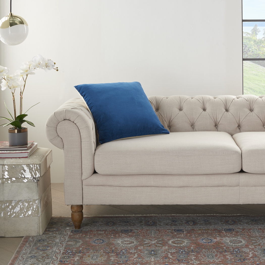 Kids Alinta II Navy Throw Pillow - Thumbnail - Image 4