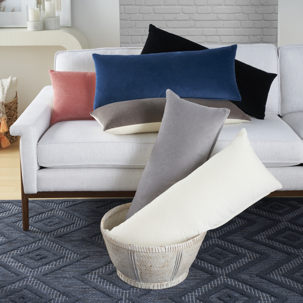 Kids Alinta III Navy Throw Pillow - Thumbnail - Image 4