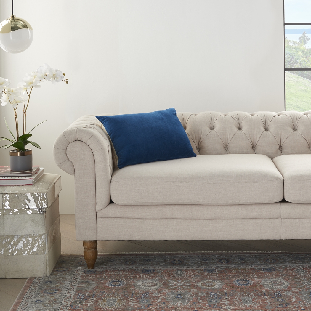 Kids Alinta IV Navy Throw Pillow - Thumbnail - Image 4