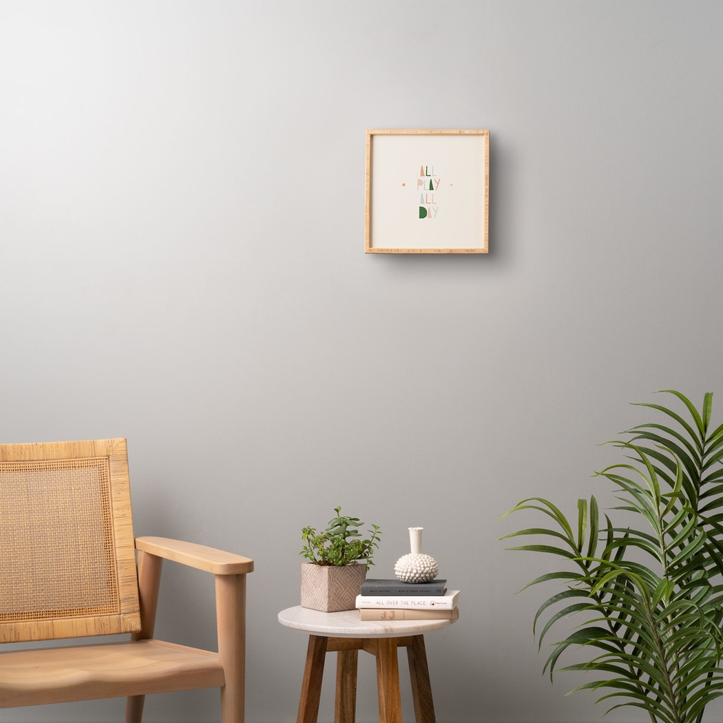 Kids All Day All Play Cream Wall Art - Thumbnail - Image 2