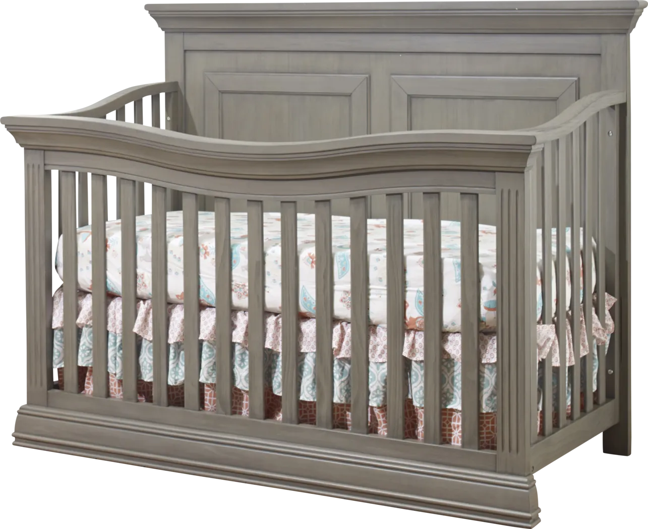 Kids Alriga Beige Convertible Crib - Thumbnail - Image 1