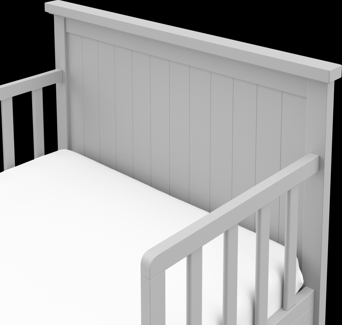 Kids Alteello Gray Toddler Bed - Thumbnail - Image 3