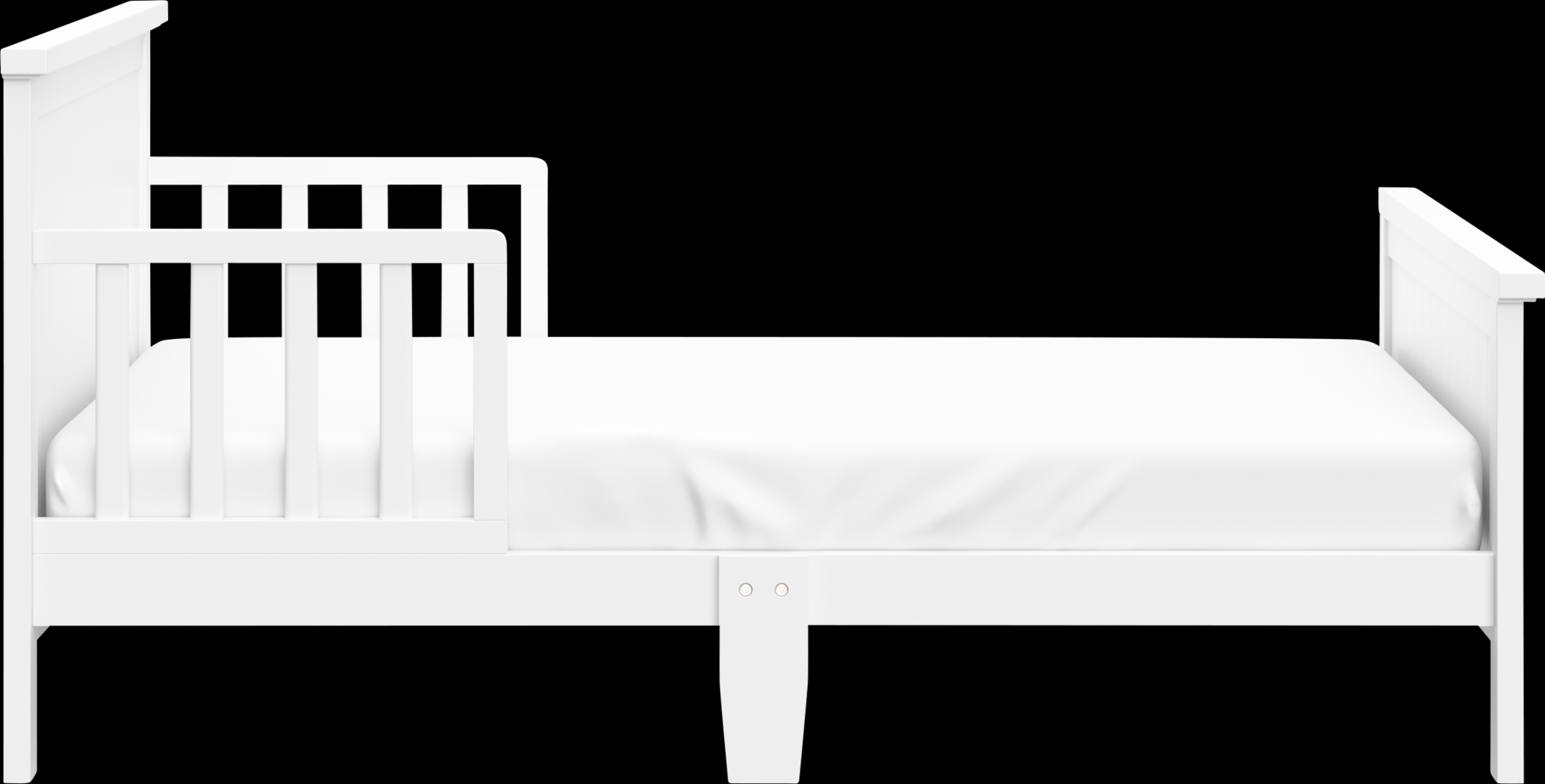 Kids Alteello White Toddler Bed - Thumbnail - Image 3