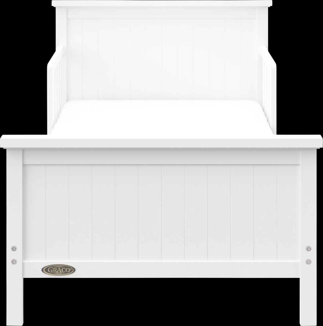 Kids Alteello White Toddler Bed - Thumbnail - Image 4