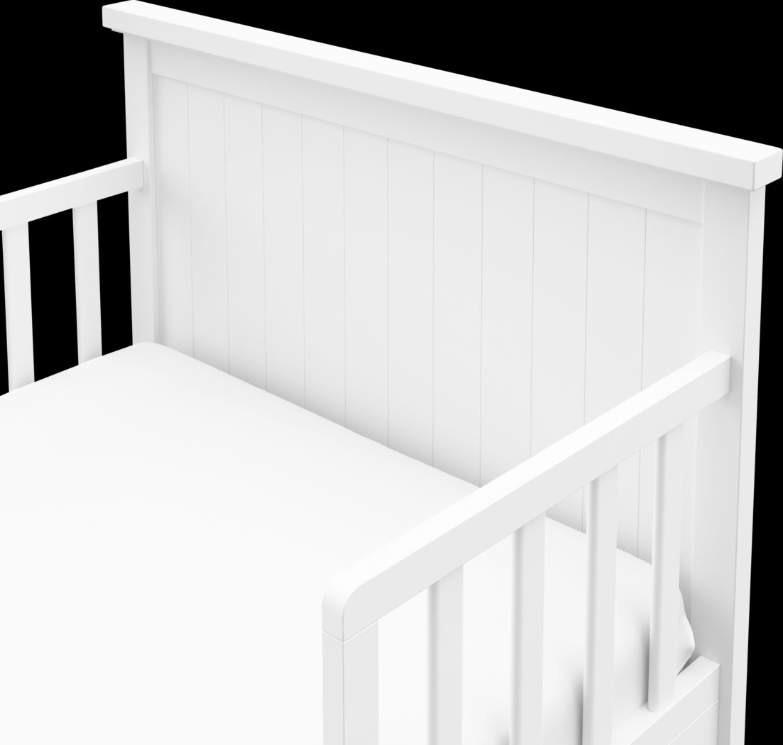 Kids Alteello White Toddler Bed - Thumbnail - Image 5