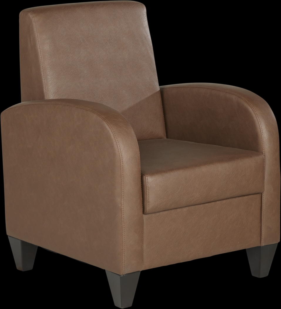 Kids Alvie Brown Chair - Thumbnail - Image 1