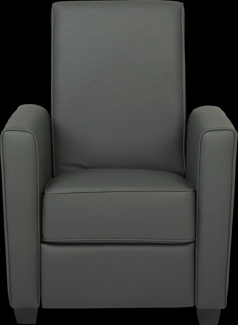 Kids Alvie Gray Recliner - Thumbnail - Image 2