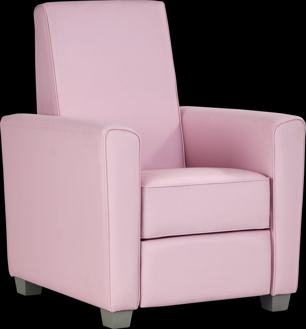 Kids Alvie Pink Recliner - Thumbnail - Image 1