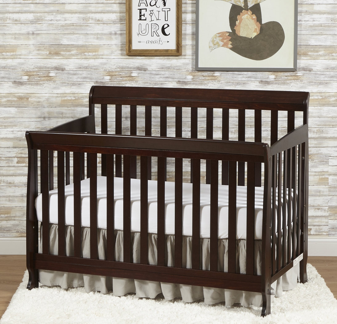 Kids Alvoro Espresso Convertible Crib - Thumbnail - Image 2