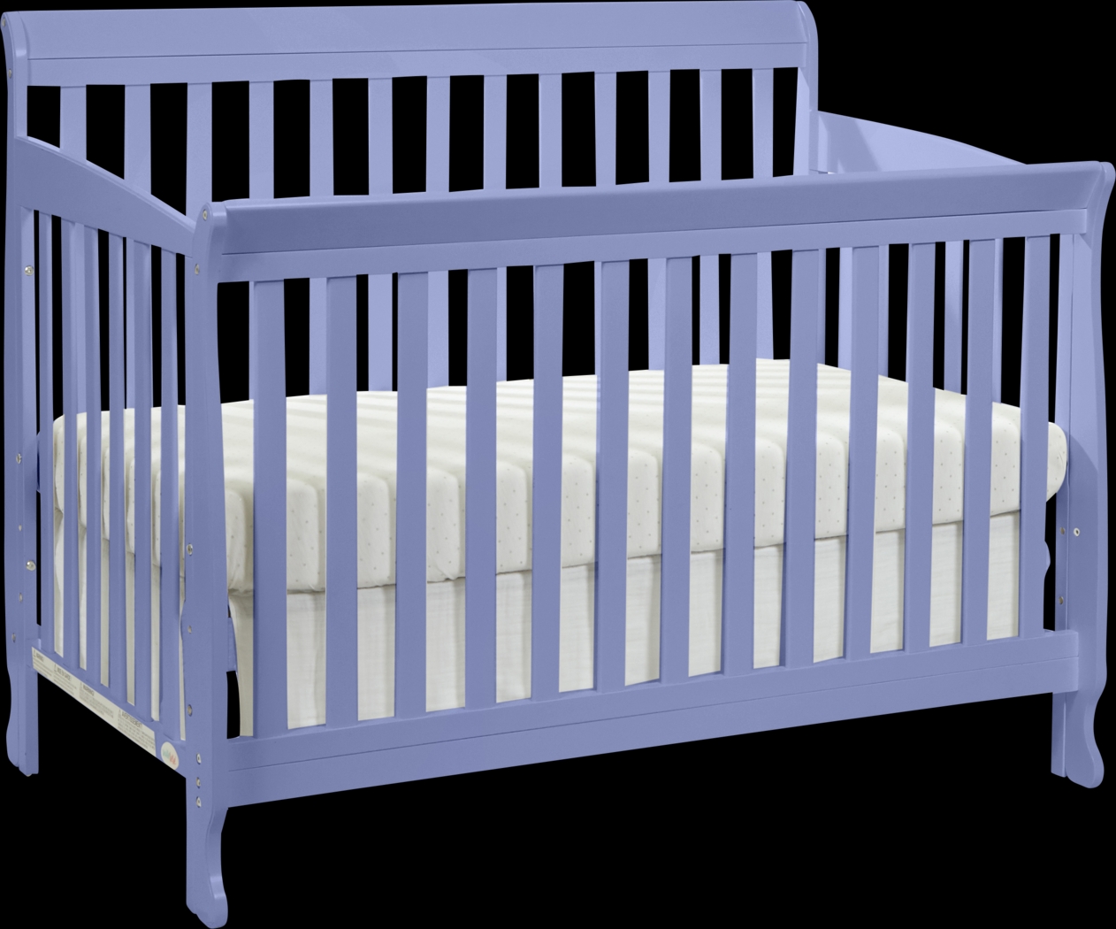 Kids Alvoro Lilac Convertible Crib - Thumbnail - Image 1
