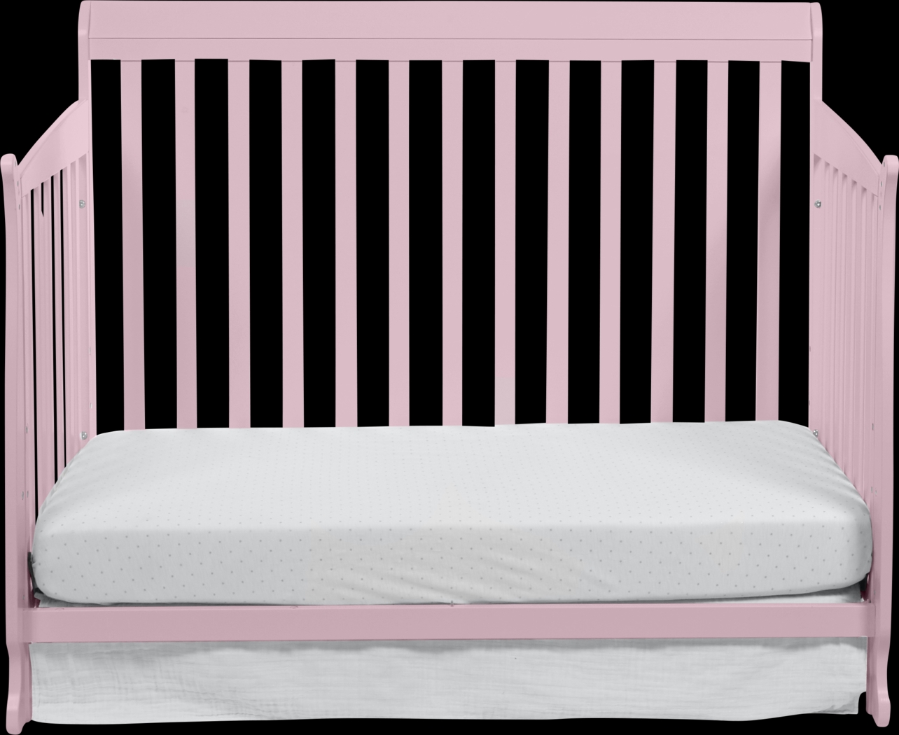 Kids Alvoro Pink Convertible Crib - Thumbnail - Image 14
