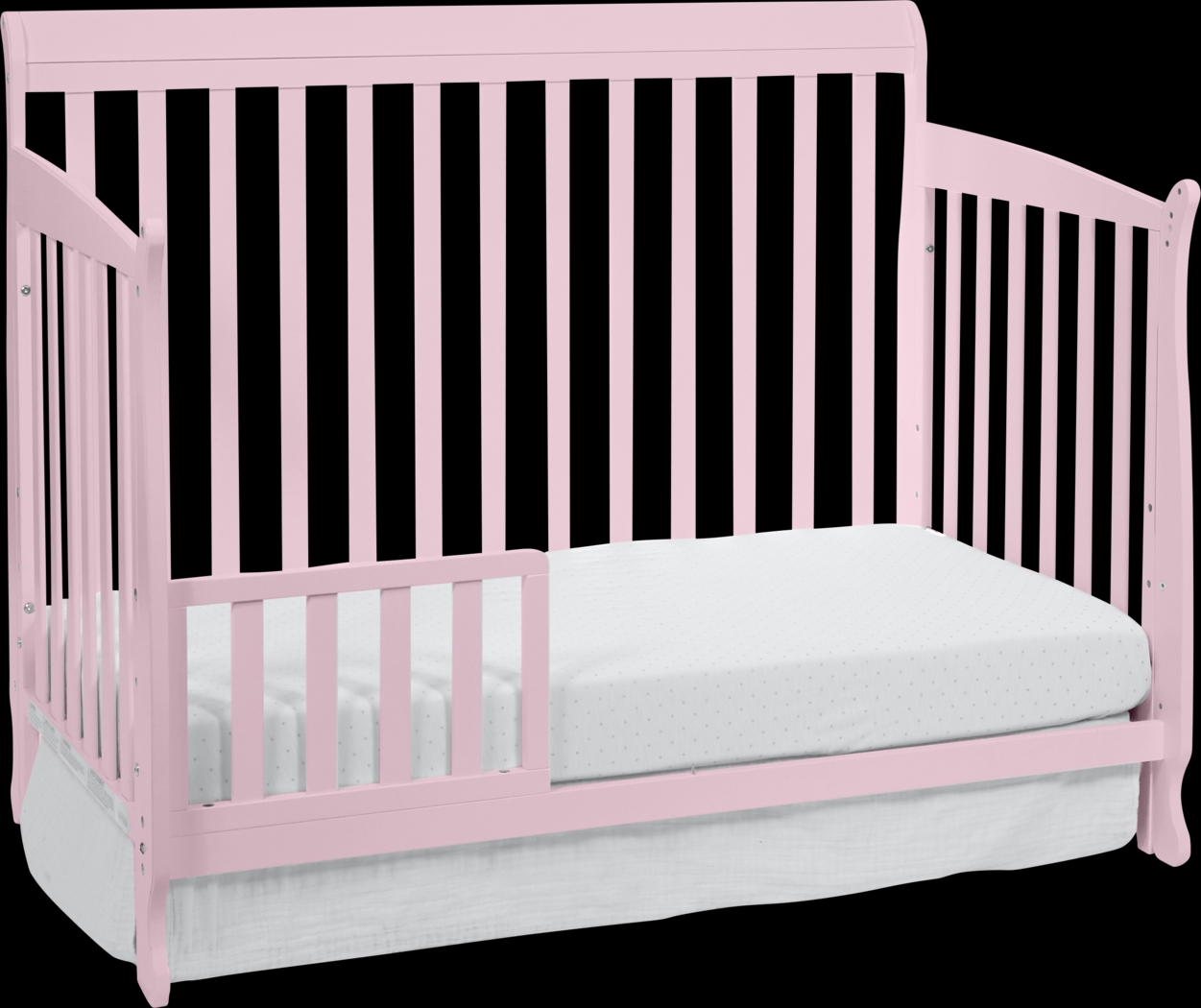 Kids Alvoro Pink Convertible Crib - Thumbnail - Image 17