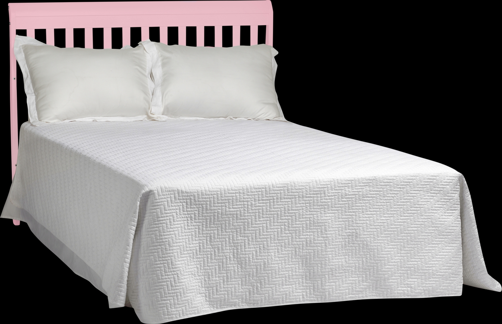 Kids Alvoro Pink Convertible Crib - Thumbnail - Image 3