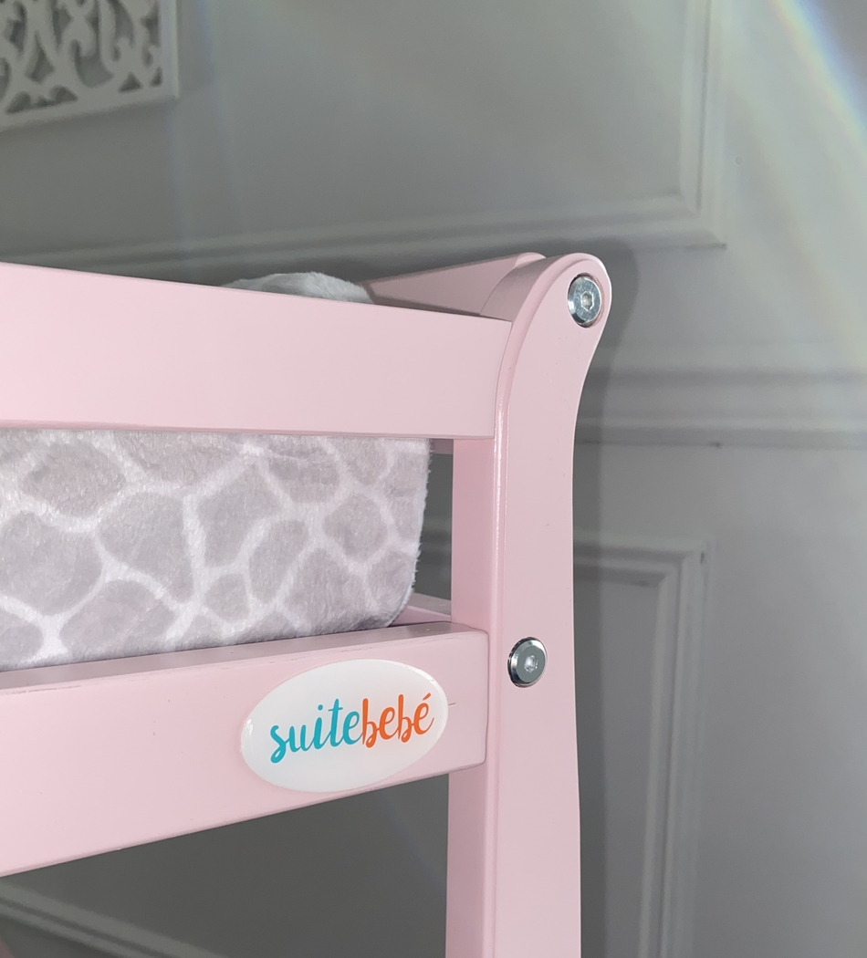 Kids Alvoro Pink Convertible Crib - Thumbnail - Image 6