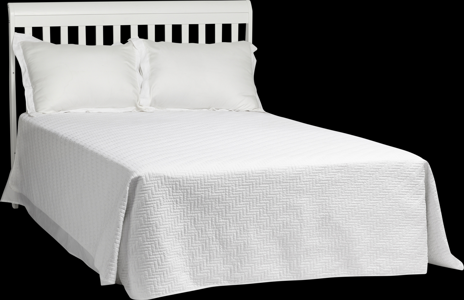 Kids Alvoro White Convertible Crib - Thumbnail - Image 3