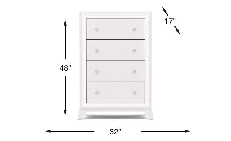 Dimension Image. Please refer to the Dimension Tab on this page for dimension details.