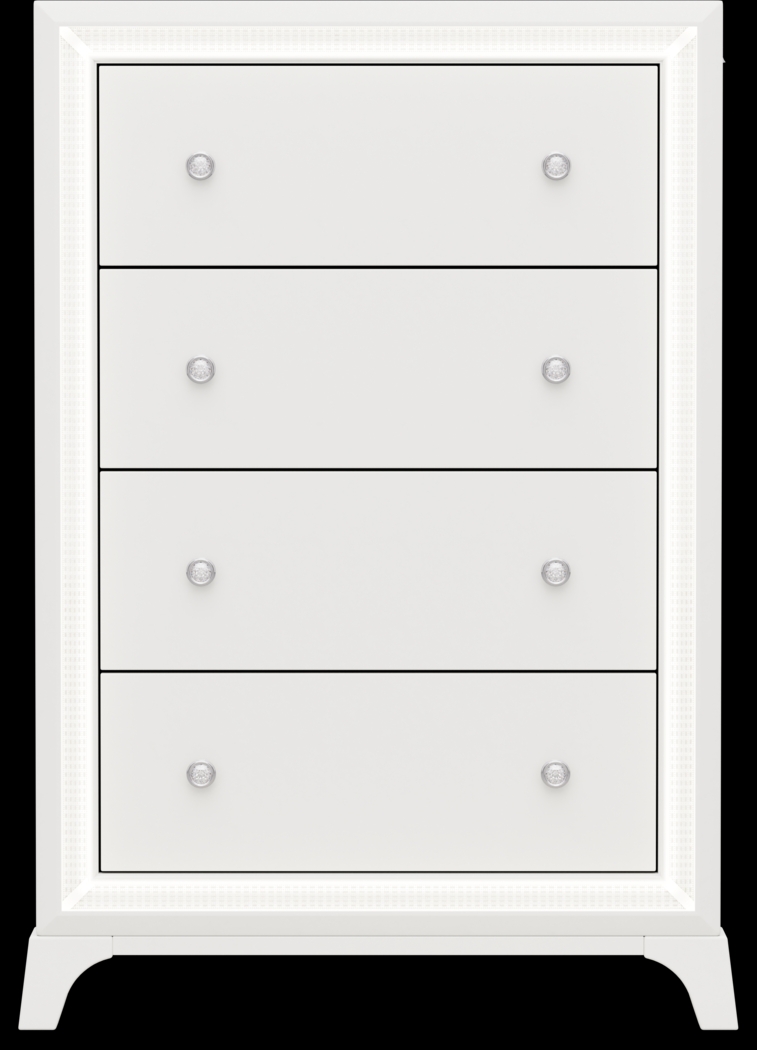 Kids Alyssa White Chest - Thumbnail - Image 1