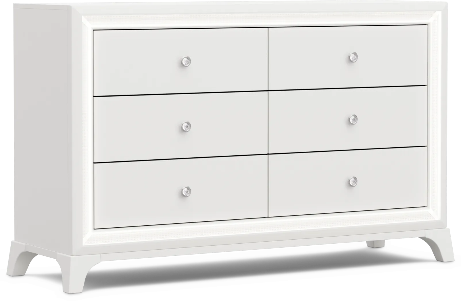 Kids Alyssa White Dresser - Thumbnail - Image 2