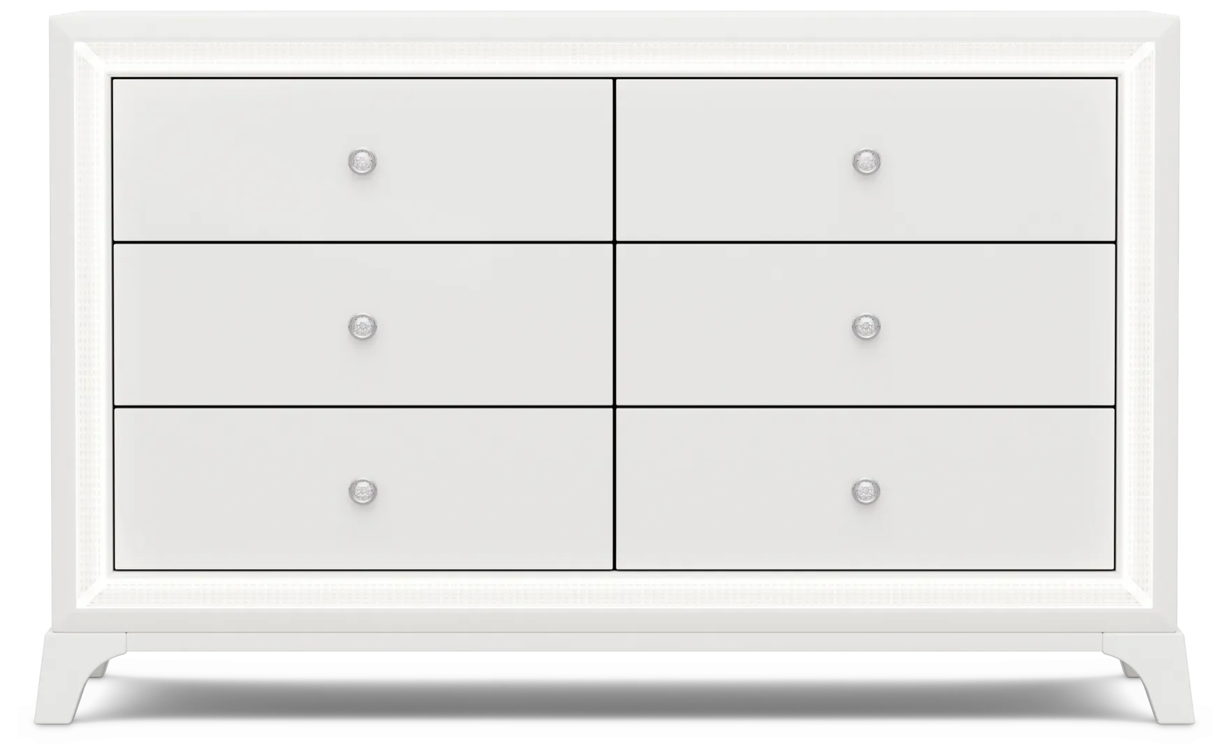 white dresser