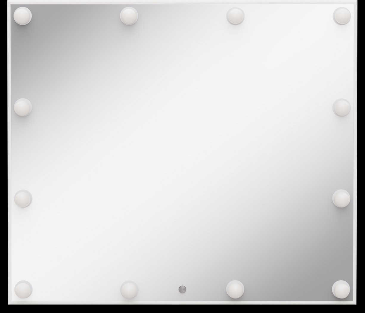 Kids Alyssa White Hollywood Mirror - Thumbnail - Image 1