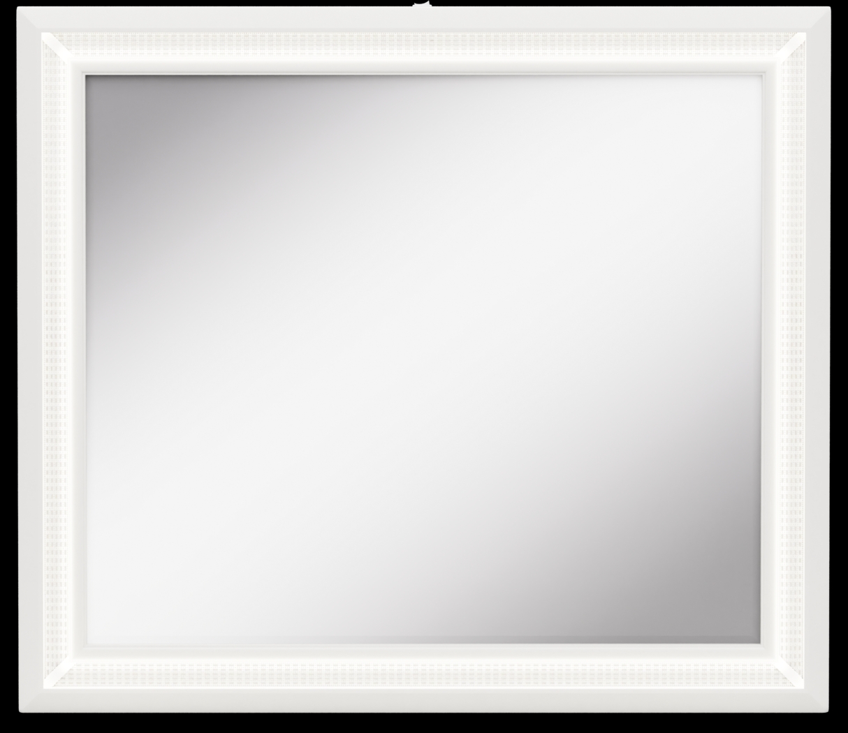 Kids Alyssa White Large Sparkle Mirror - Thumbnail - Image 1