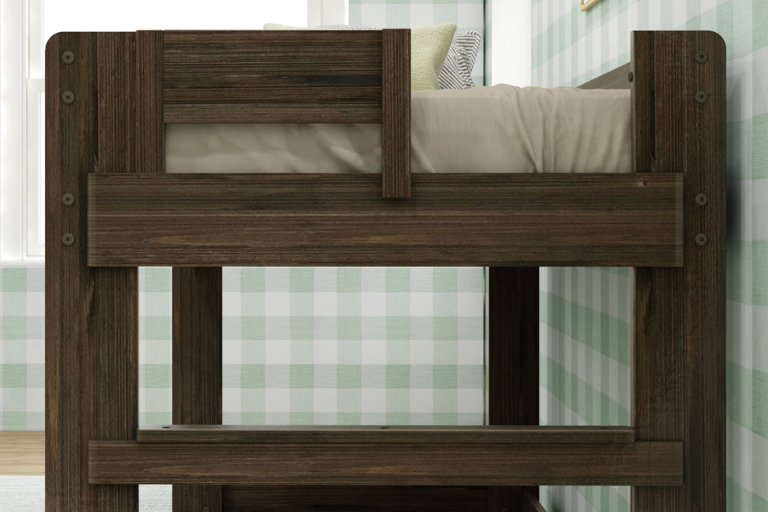 Kids Alzbeta I Brown Twin Loft Bed - Thumbnail - Image 5