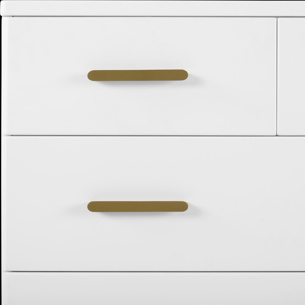 Kids Amarine White Dresser & Changing Table - Thumbnail - Image 7