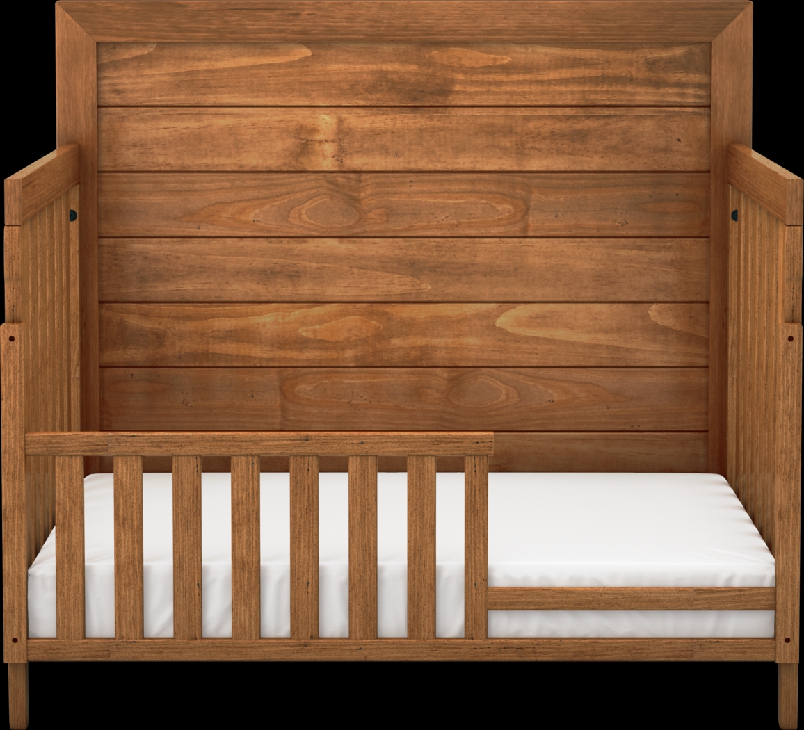 Kids Amber Creek Cinnamon Convertible Crib with Toddler Rail - Thumbnail - Image 2