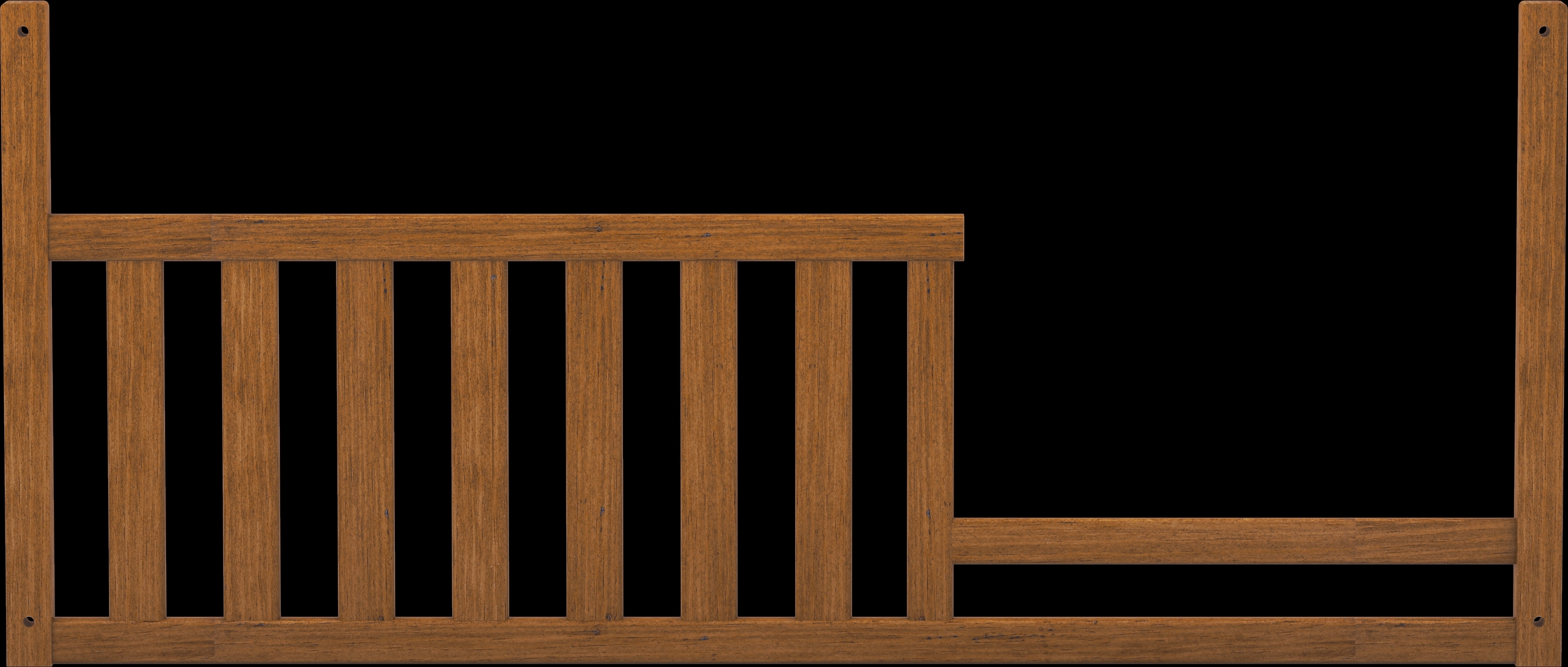 Kids Amber Creek Cinnamon Toddler Rail - Thumbnail - Image 1
