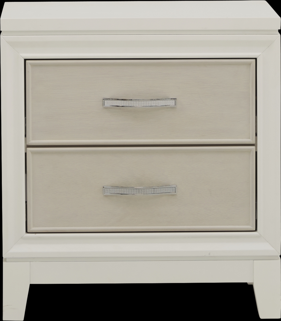 Kids Amelia White Nightstand - Thumbnail - Image 1